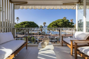 REF 1979 - Cannes Palm beach- Sea view apartment for rent
